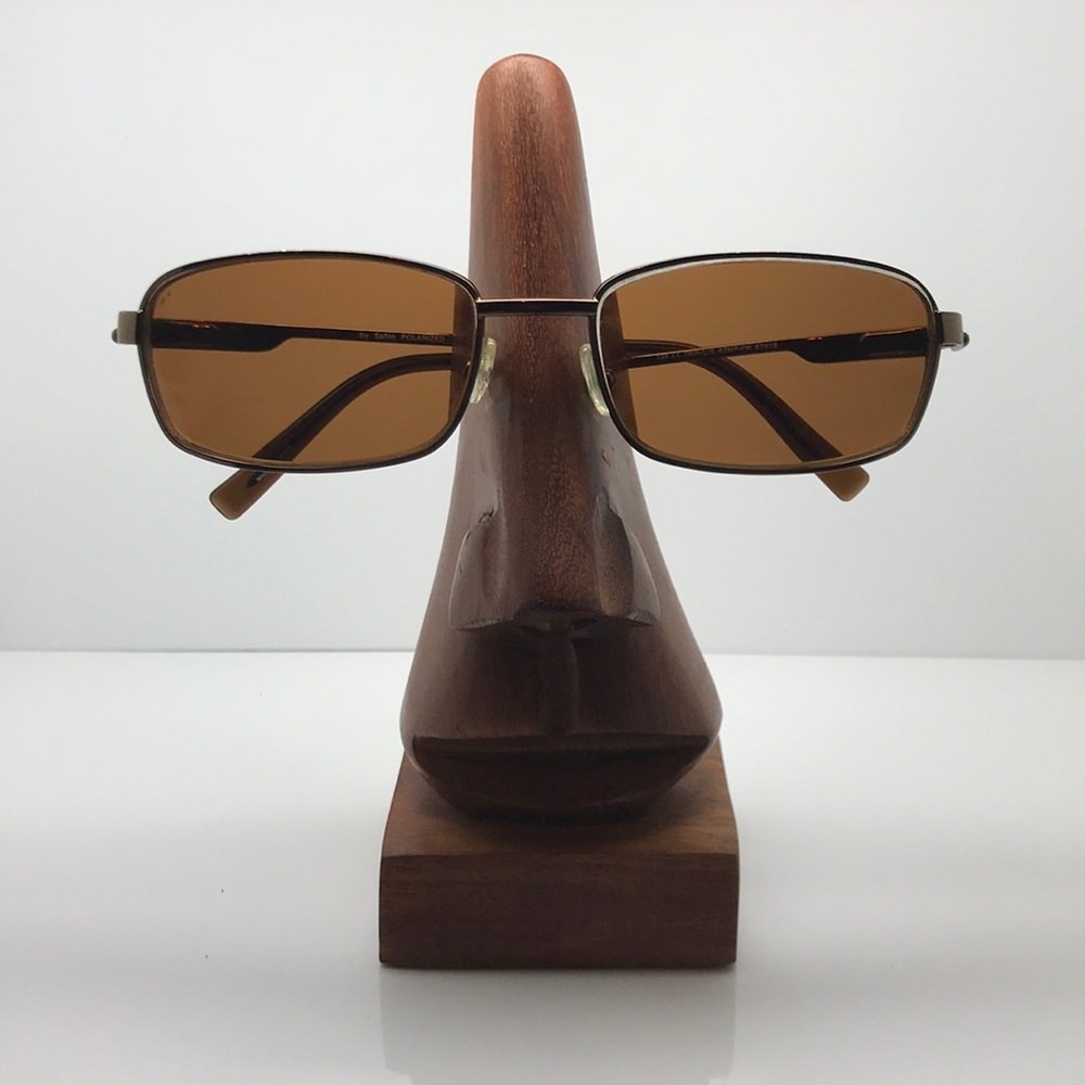 Carrera 6zmp-Vw Brown Rectangular Sunglasses Frame - image 1